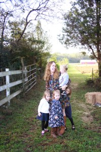 aunt with nieces