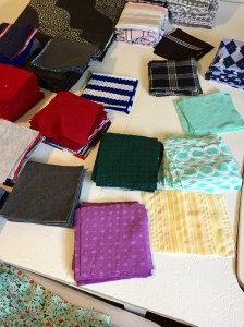 fabric squares