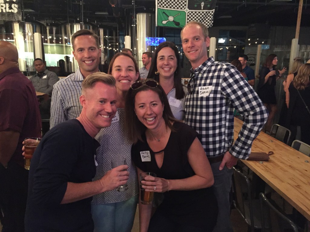 friends at a reunion