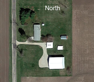 map of farmhouse
