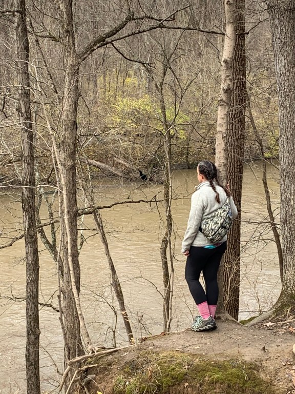 gazing into the river, I trust myself