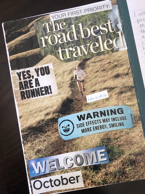 collage in my journal